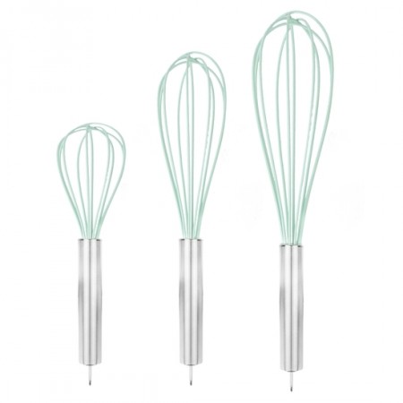 Silicone Whisks - Set of 3