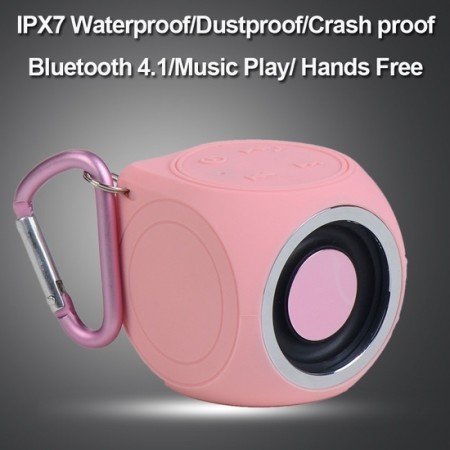 Laud H2O Bluetooth Waterproof Speaker-Pink